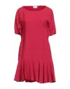 Red Valentino Short Dresses In Red