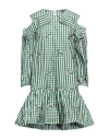 Red Valentino Woman Mini Dress Green Size 2 Polyester