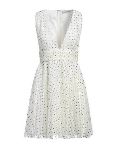 Red Valentino Woman Mini Dress Ivory Size 4 Polyamide In White