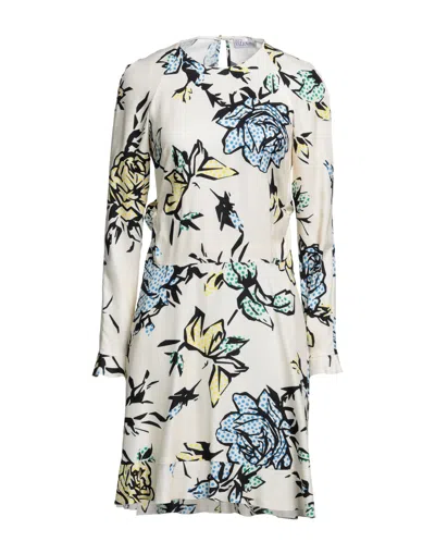 Red Valentino Short Dresses In White