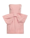 Red Valentino Woman Short Dress Light Pink Size 4 Polyester