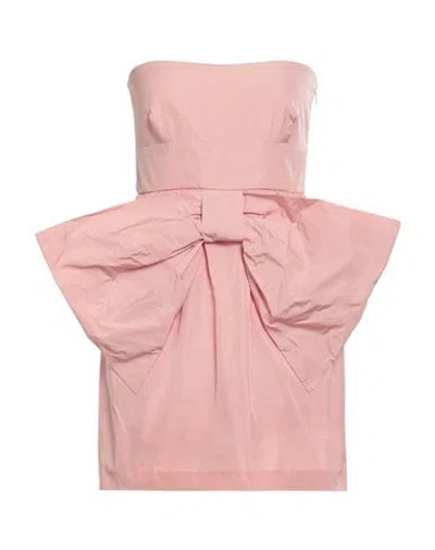 Red Valentino Woman Short Dress Light Pink Size 4 Polyester