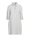 Red Valentino Woman Mini Dress Off White Size 2 Acetate, Viscose In Off White