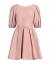 Red Valentino Woman Mini Dress Pink Size 2 Cotton, Polyester