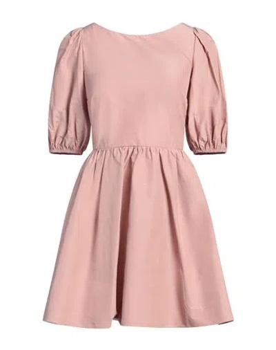 Red Valentino Woman Mini Dress Pink Size 2 Cotton, Polyester