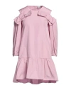 Red Valentino Woman Short Dress Pink Size 2 Polyester In Pink