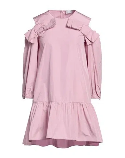 Red Valentino Woman Short Dress Pink Size 2 Polyester