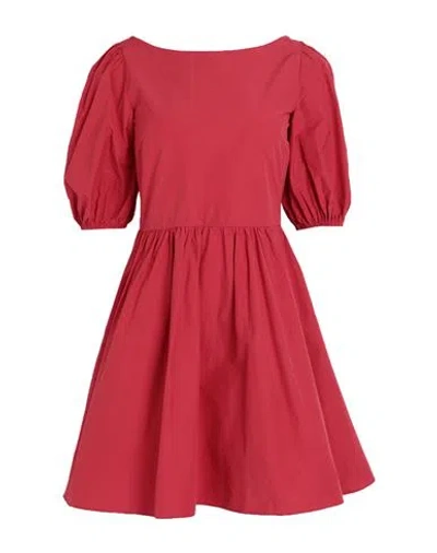 Red Valentino Short Dresses In Red