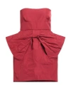 Red Valentino Woman Short Dress Red Size 4 Polyester In Red