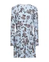 Red Valentino Short Dresses In Blue