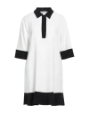 Red Valentino Woman Mini Dress White Size 2 Acetate, Viscose In White