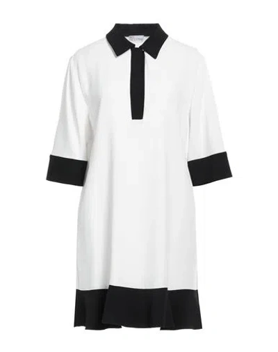 Red Valentino Woman Mini Dress White Size 2 Acetate, Viscose