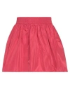Red Valentino Woman Mini Skirt Red Size 8 Polyester In Pink