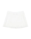Red Valentino Woman Mini Skirt White Size 6 Cotton, Polyester In White