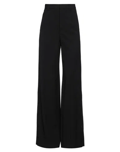 Red Valentino Woman Pants Black Size 10 Viscose, Virgin Wool, Elastane