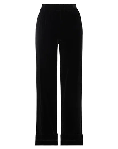 Red Valentino Woman Pants Black Size 6 Cotton, Elastane, Polyester