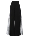 Red Valentino Woman Pants Black Size 6 Viscose, Virgin Wool, Elastane, Polyester In Black