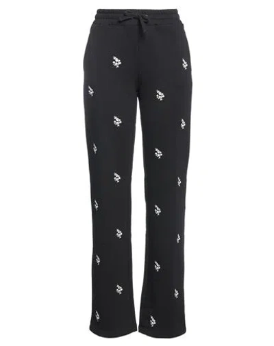 Red Valentino Woman Pants Black Size Xs Cotton, Polyester