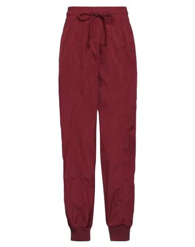 Red Valentino Woman Pants Burgundy Size 2 Polyester