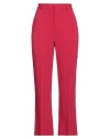 Red Valentino Woman Pants Burgundy Size 6 Acetate, Viscose, Elastane