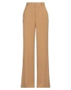 Red Valentino Woman Pants Camel Size 4 Viscose, Wool, Elastane In Beige
