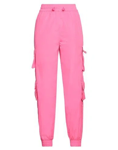 Red Valentino Woman Pants Fuchsia Size 6 Polyester In Pink