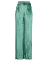 Red Valentino Woman Pants Green Size 6 Viscose, Silk