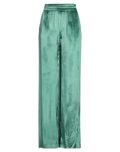 Red Valentino Woman Pants Green Size 6 Viscose, Silk