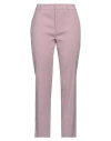 Red Valentino Woman Pants Mauve Size 4 Linen, Cotton, Elastane In Purple