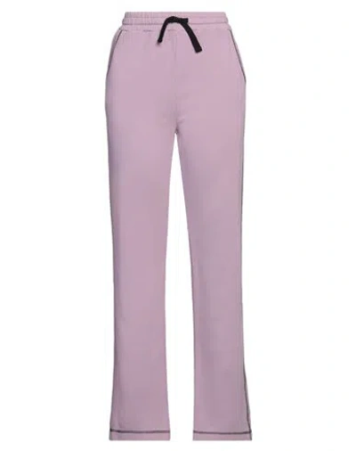 Red Valentino Woman Pants Lilac Size S Cotton In Purple