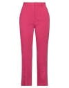 Red Valentino Woman Pants Magenta Size 6 Acetate, Viscose, Elastane In Purple