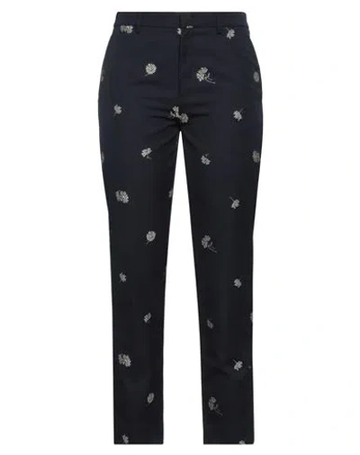 Red Valentino Woman Pants Navy Blue Size 2 Cotton
