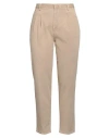 Red Valentino Woman Pants Sand Size 4 Cotton, Elastane In Beige
