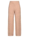 Red Valentino Woman Pants Sand Size M Acrylic, Mohair Wool, Polyamide, Polyester In Beige