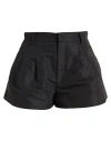 Red Valentino Woman Shorts & Bermuda Shorts Black Size 2 Polyester In Black