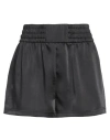 Red Valentino Woman Shorts & Bermuda Shorts Black Size 6 Polyester
