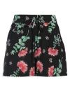 Red Valentino Woman Shorts & Bermuda Shorts Black Size 6 Silk In Black