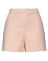Red Valentino Woman Shorts & Bermuda Shorts Blush Size 4 Cotton, Elastane In Pink