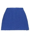 Red Valentino Woman Shorts & Bermuda Shorts Bright Blue Size 2 Virgin Wool, Polyamide