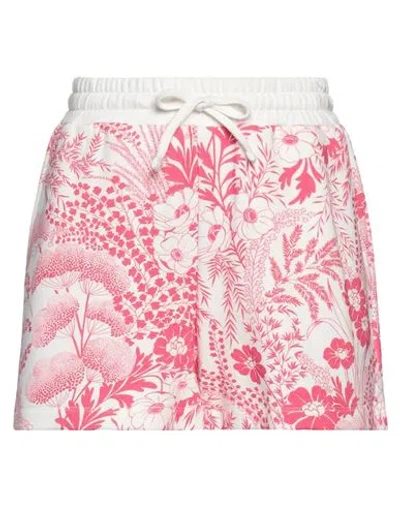 Red Valentino Woman Shorts & Bermuda Shorts Fuchsia Size S Cotton In Pink