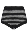 Red Valentino Woman Shorts & Bermuda Shorts Grey Size S Acrylic, Mohair Wool, Polyamide, Polyester