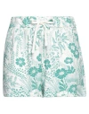 Red Valentino Woman Shorts & Bermuda Shorts White Size S Cotton