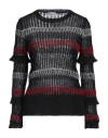 Red Valentino Woman Sweater Black Size Xs Mohair Wool, Polyamide, Wool In Black