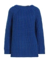 Red Valentino Woman Sweater Blue Size M Wool, Mohair Wool