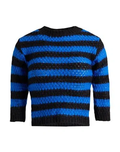 Red Valentino Woman Sweater Blue Size S Acrylic, Mohair Wool, Polyamide, Polyester