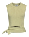 Red Valentino Woman Sweater Light Green Size L Cotton