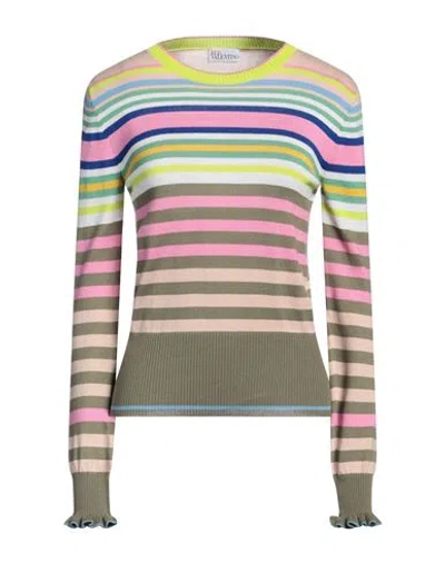 Red Valentino Woman Sweater Pink Size L Cotton, Acrylic, Wool