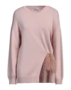Red Valentino Woman Sweater Pink Size M Viscose, Polyamide, Wool, Cashmere In Pink