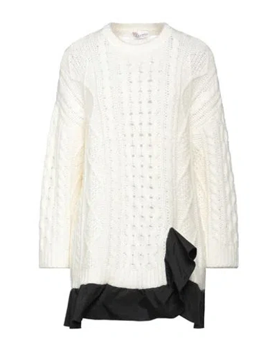 Red Valentino Woman Sweater White Size L Acrylic, Polyamide, Mohair Wool, Polyester