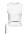 Red Valentino Woman Sweater White Size L Cotton
